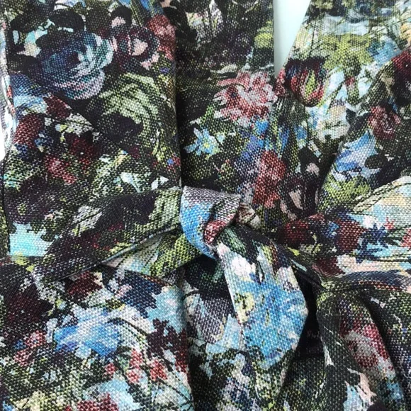 Eva Franco Watercolor Floral Dress - Picture 3 of 4